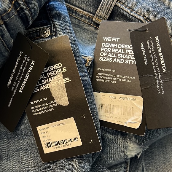 Silver Jeans Co Women's. Avery High Rise Slim Bootcut Jeans In Indigo - Picture 13 of 13